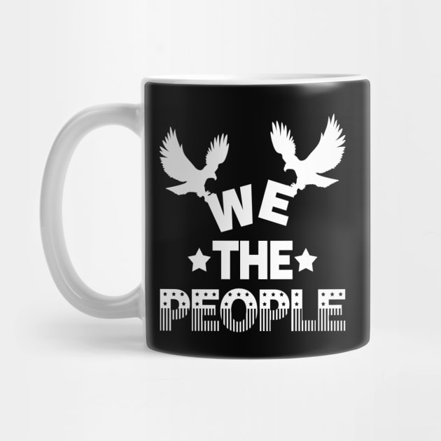 Proud Patriotic American Freedom Lover We The People Slogan by Originals By Boggs